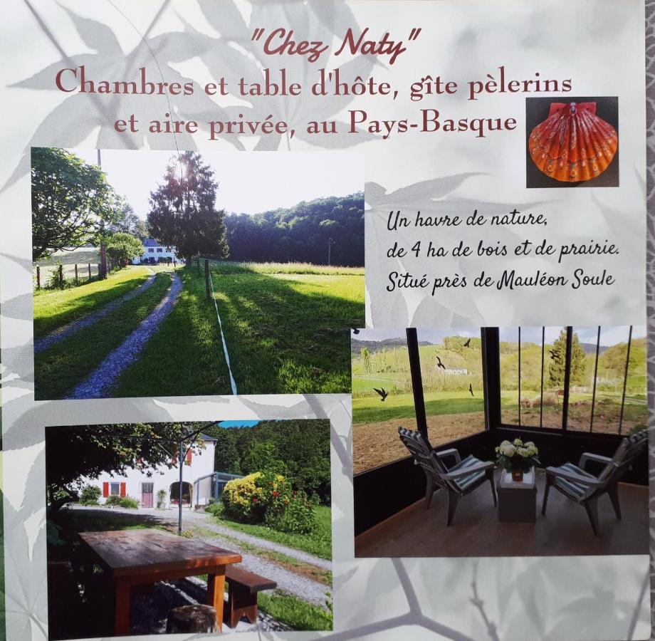 "Chez Naty" Chambres D'Hotes Au Pays-Basque Cheraute Экстерьер фото